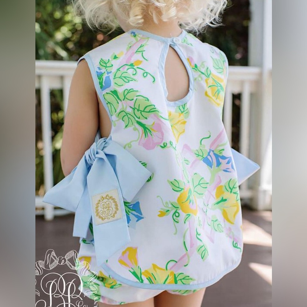 NWT Talbott Tie Side Set in Marietta Morning Glory 6-12m